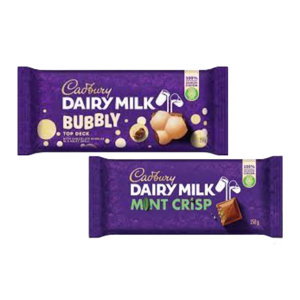 Cadbury Dairy Milk Chocolate 150g (SA Version)