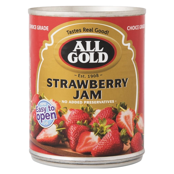 All Gold Strawberry Jam (450g)