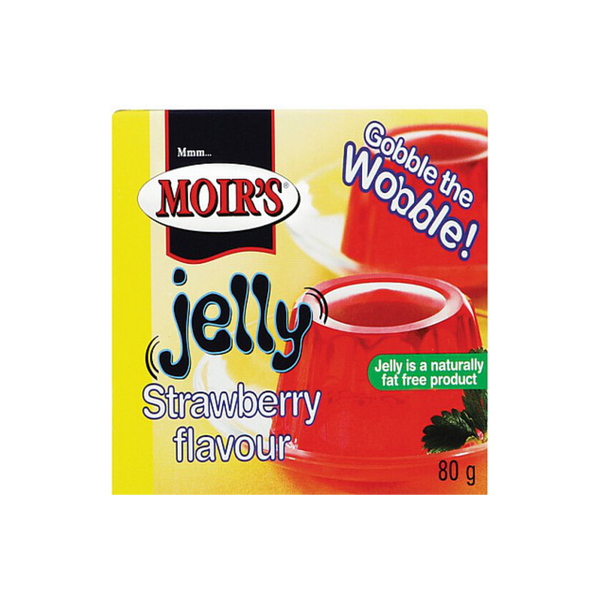 Moir's Jelly Strawberry (80g)