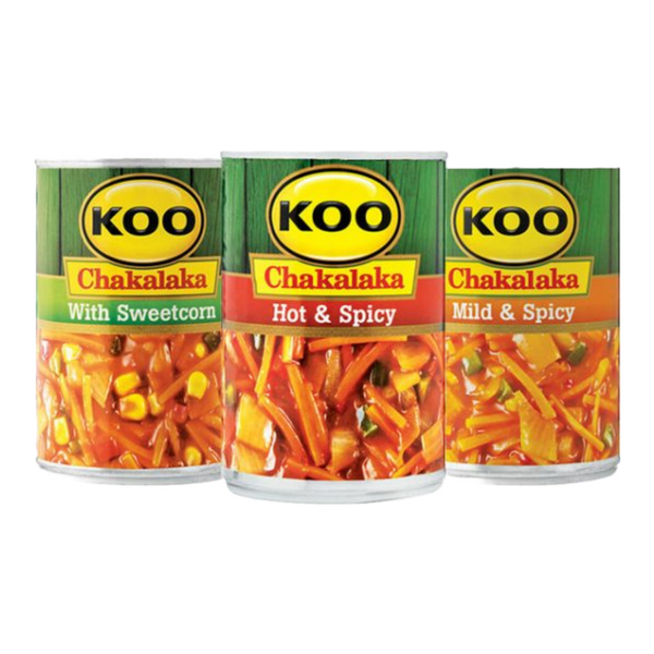 Koo Chakalaka - Pick your flavour (410g)