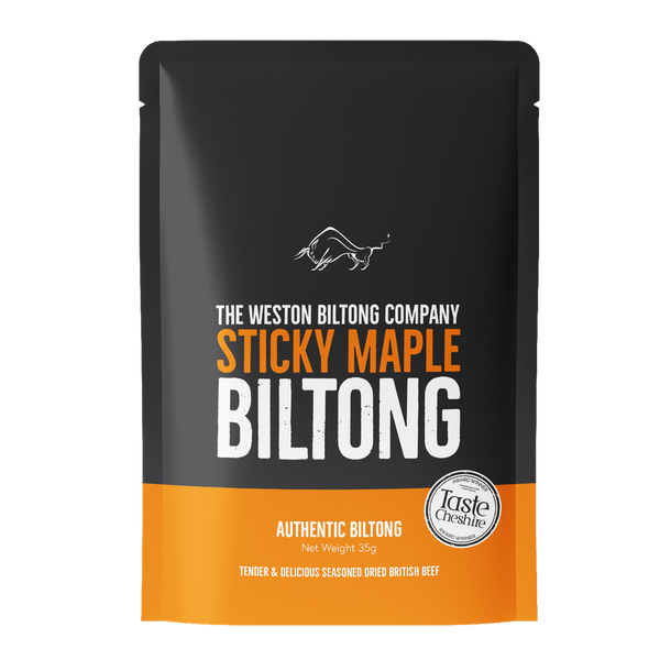 Sticky Maple Beef Biltong