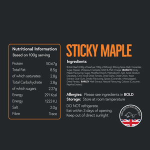 1kg Fatty Biltong Box Pick Your Flavours (4 x250g)